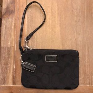Small Coach wristlet